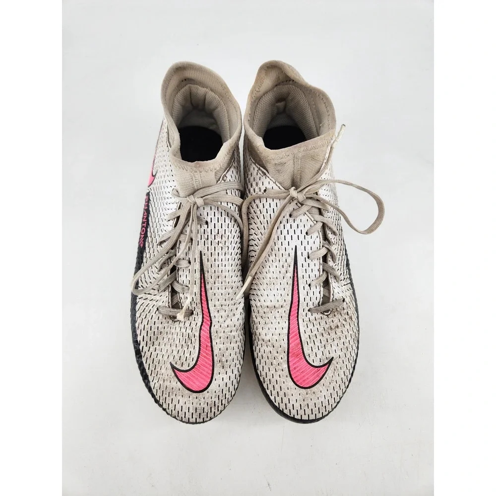 Nike‎ Phantom GT Academy DF MG Soccer Cleats Mens 7.5 White Pink Fair CW6667-160